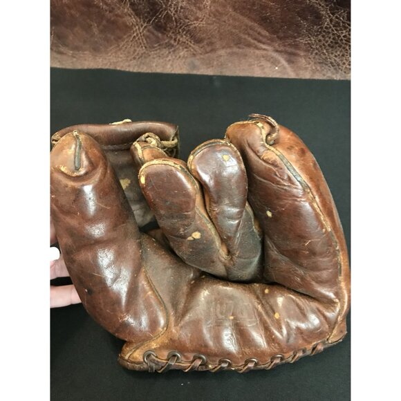 Vintage Hutch Billy Goodman Baseball Glove Leather Right-Hand Throw Collectible - Picture 2 of 9